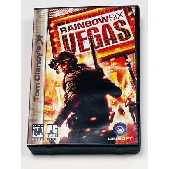 Tom Clancy's Rainbow Six Vegas PC Game DVD-ROM For PC Windows XP Ubisoft CIB - Picture 1 of 3
